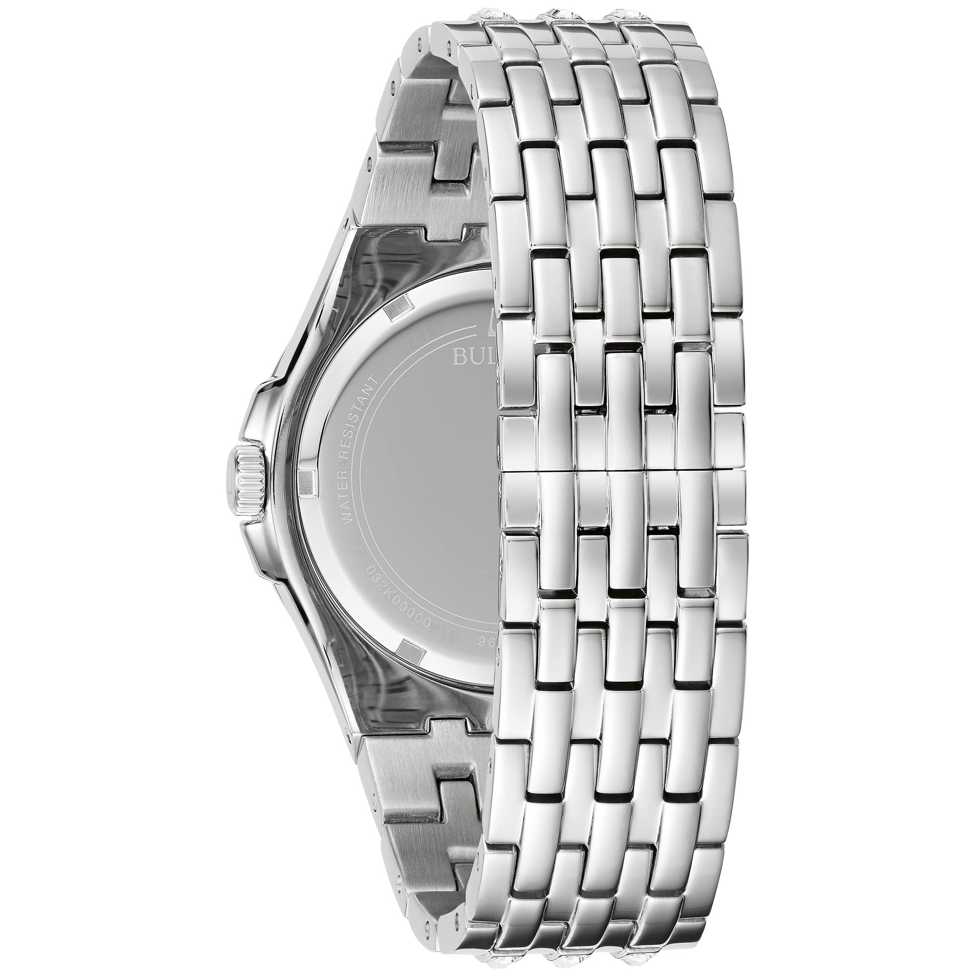 Bulova Crystal Phantom 3-Hand Quartz Watch, Baguette Shaped Crystals - Image 3