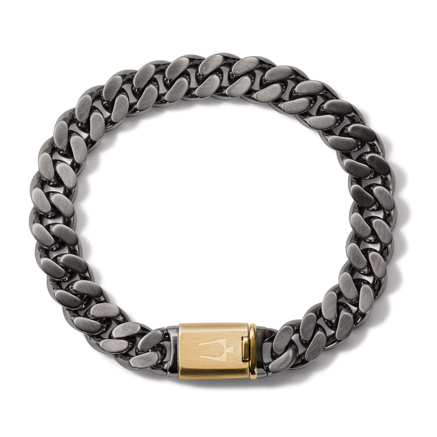 Bulova Jewelry Men's Classic Stainless Steel Chain Link Bracelet with Clasp Closure - Image 5