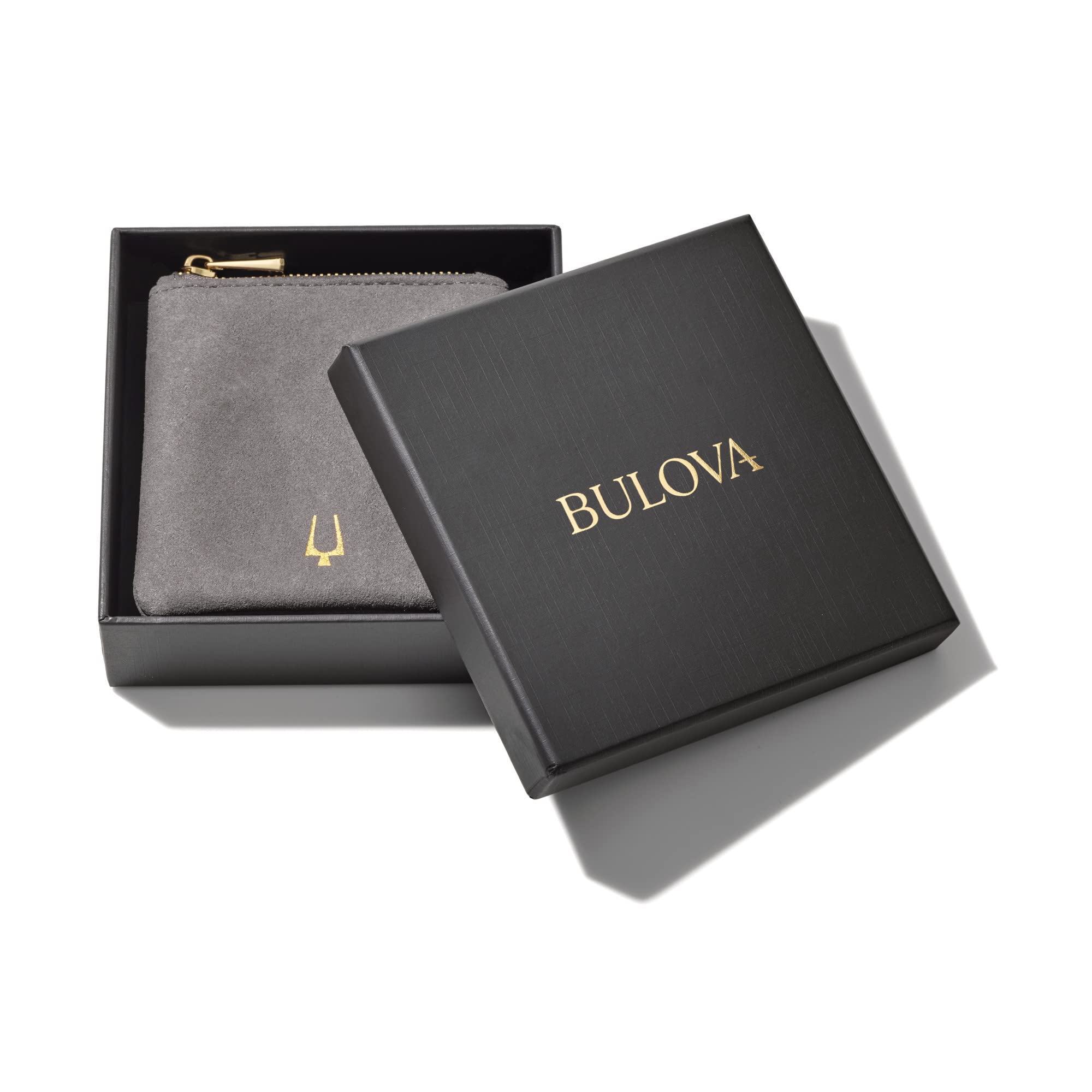 Bulova Jewelry Men's Precisionist Round Box Link Chain Necklace with Dog Tag Pendant Style - Image 5