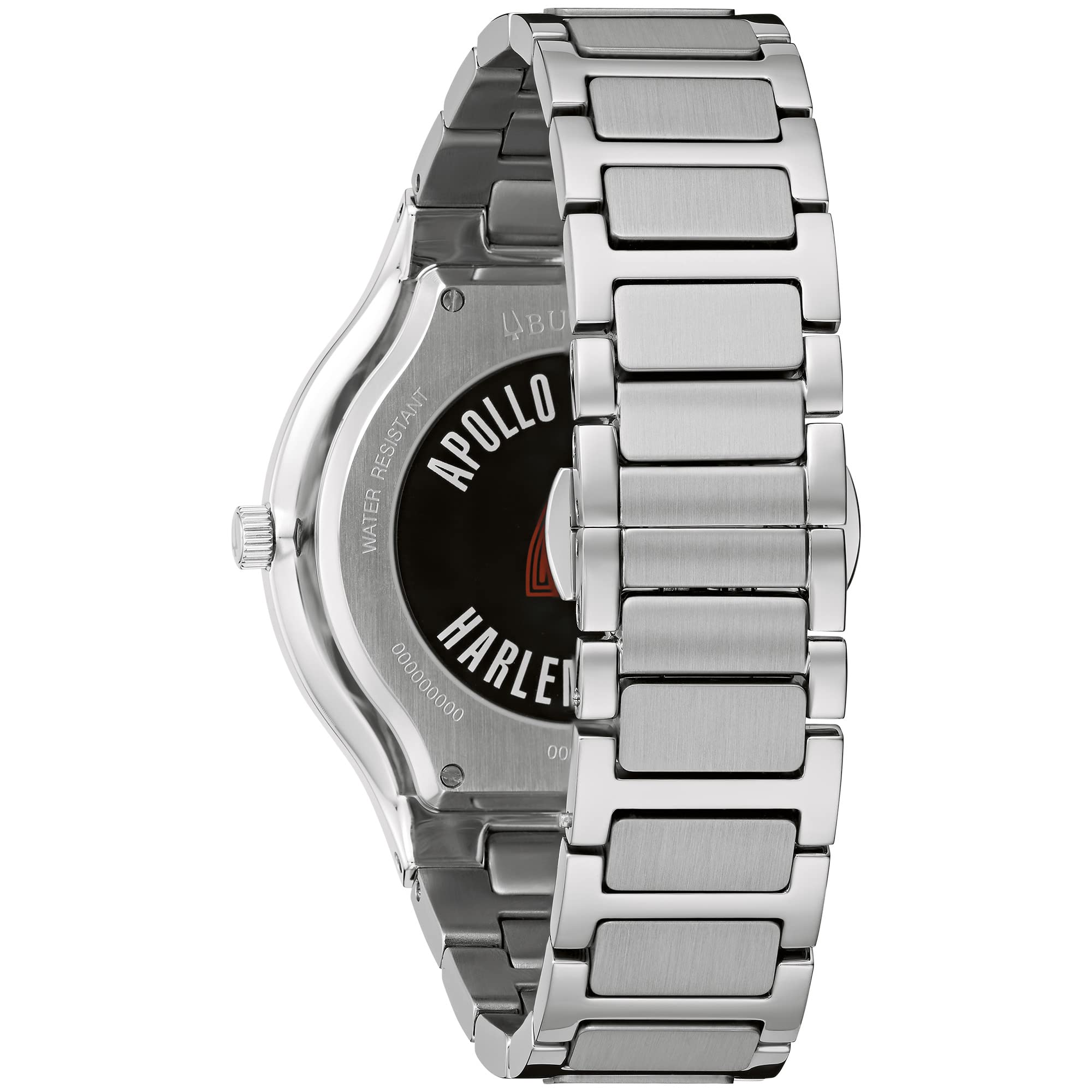 Bulova Special Edition Apollo Theater Quartz Stainless Steel Watch, Edge to Edge Crystal - Image 3