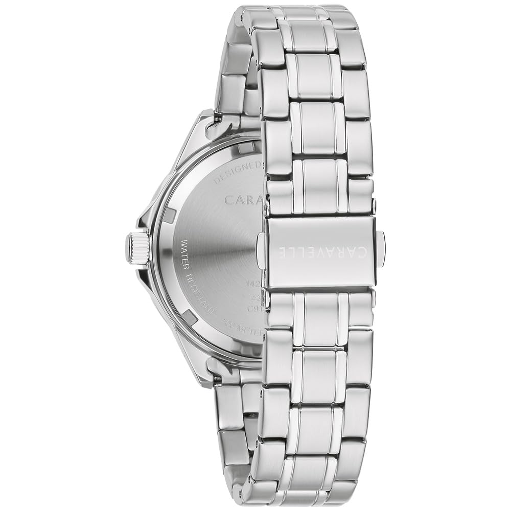 Caravelle by Bulova Ladies' Aqualuxx Crystal Quartz Stainless Steel Watch, 100M Water Resistant - Image 3