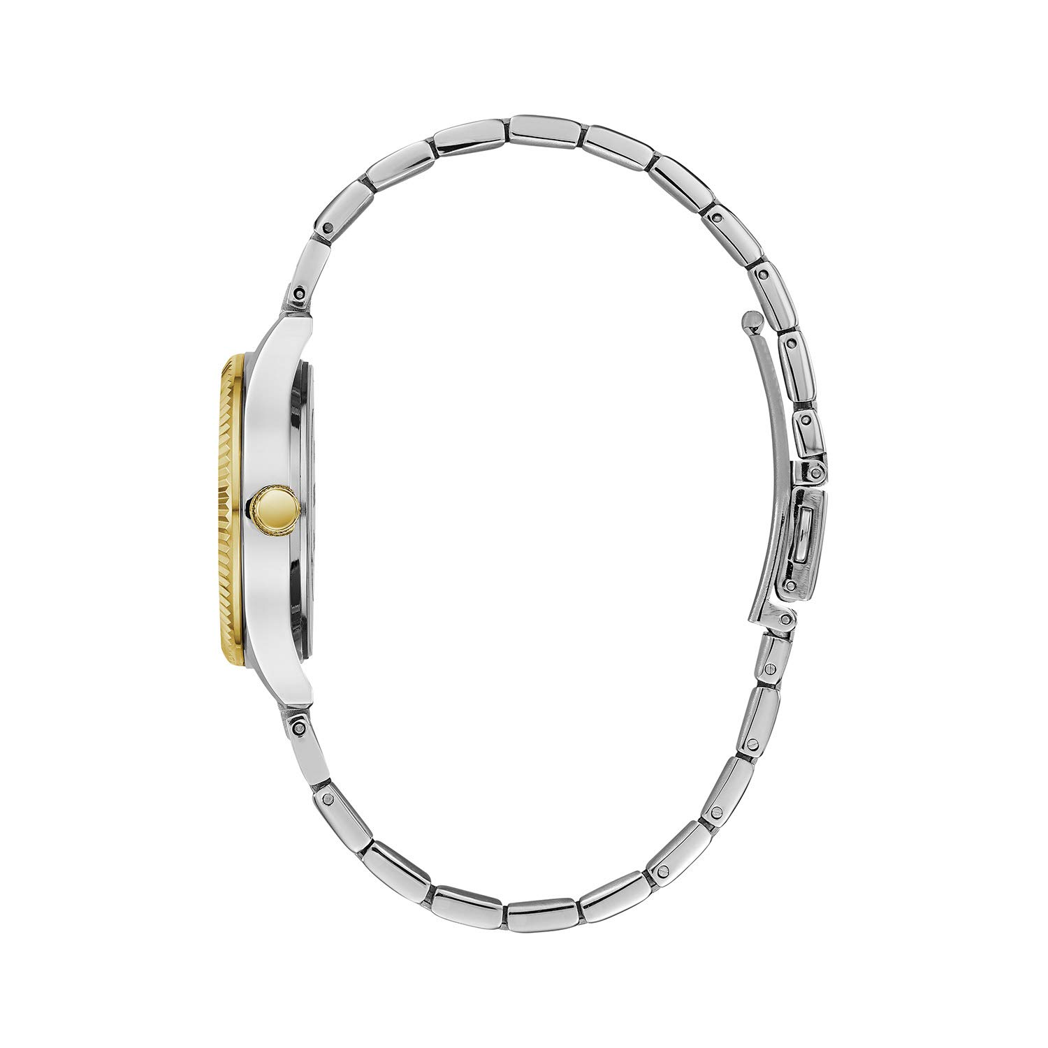 Caravelle by Bulova Ladies' Classic Dress Coin-Edge 3-Hand Day-Date Quartz Watch - Image 4