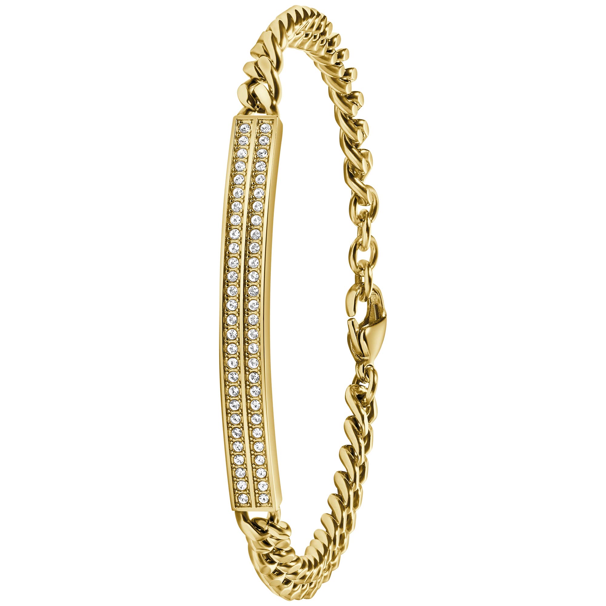 Caravelle by Bulova Ladies' Crystal Watch and Bracelet Gift Set, Day-Date - Image 5