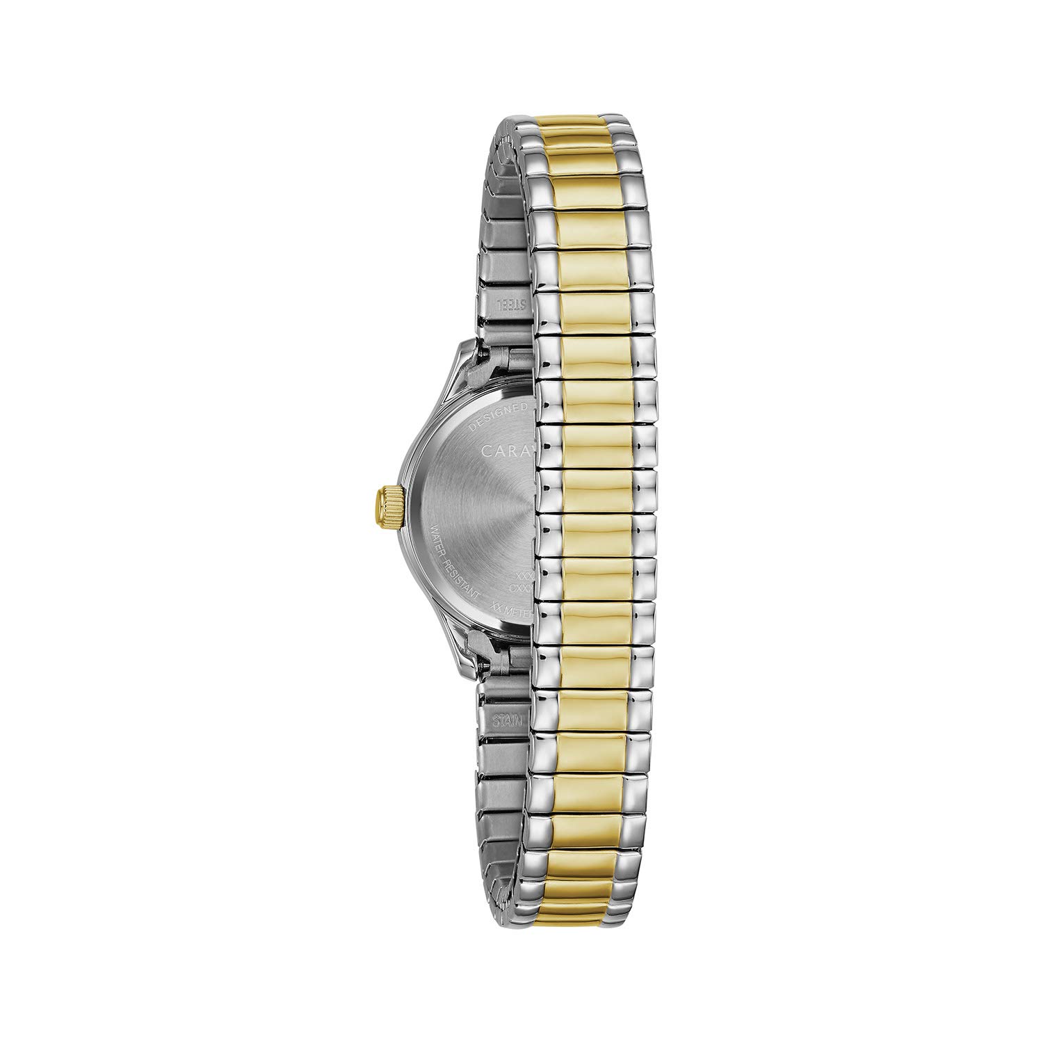 Caravelle by Bulova Ladies' Traditional Mini 3-Hand Quartz Expansion Band Watch, Arabic Markers, 24mm - Image 3