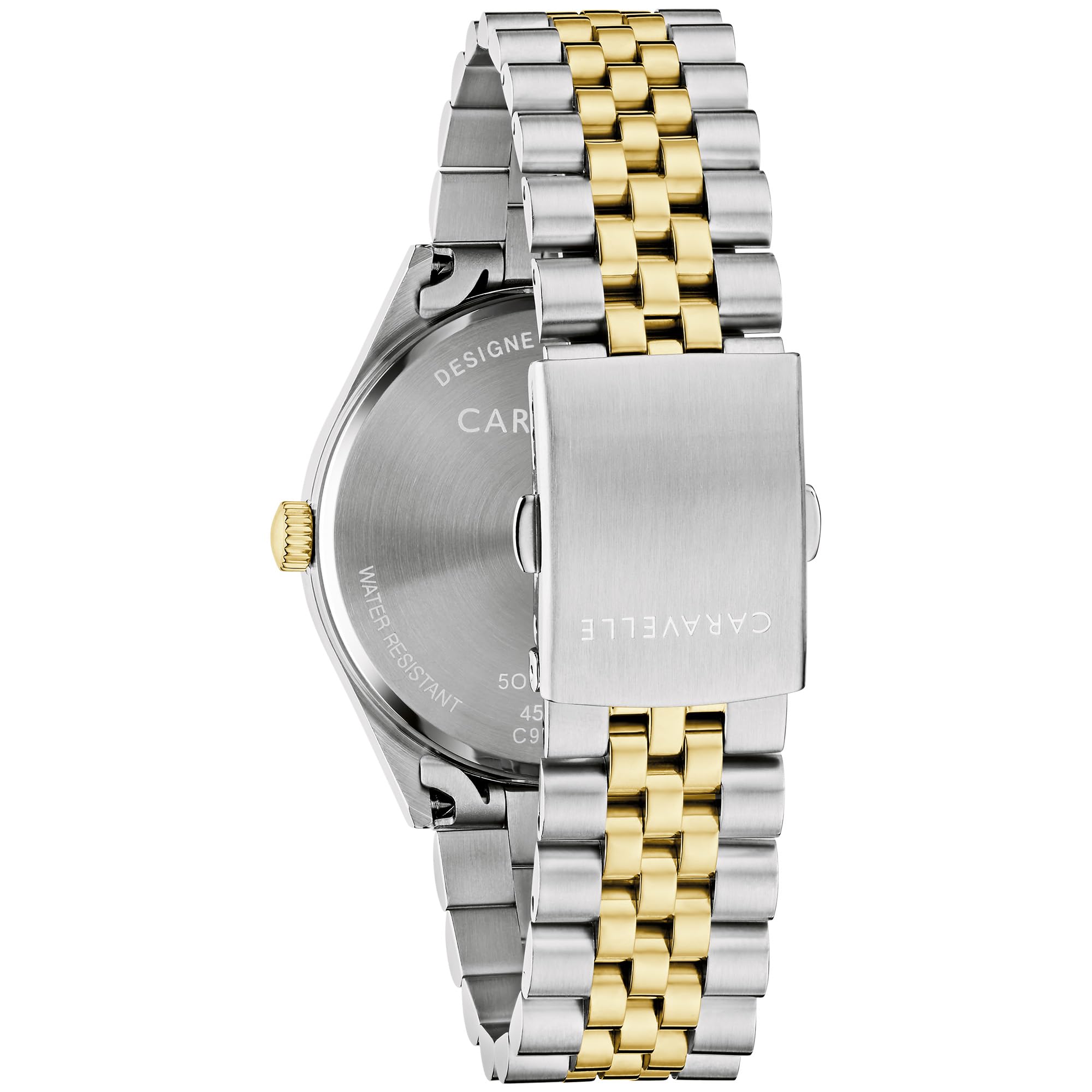 Caravelle Men's Quartz Dress Watch, 39mm Stainless Steel Case - Image 3